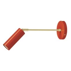 Color Reader Sconce - 10" Arm -Cozy Light World 11 reader sconce 10 brass ridinghoodred