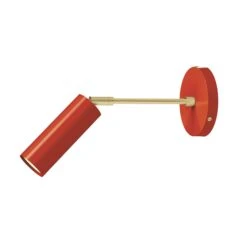 Color Reader Sconce - 6" Arm 36 Color Reader Sconce - 6" Arm -Cozy Light World 11 reader sconce 6 brass ridinghoodred