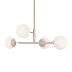 Color Status Chandelier 35" 36 Color Status Chandelier 35" -Cozy Light World 11 status chandelier brass barely 1