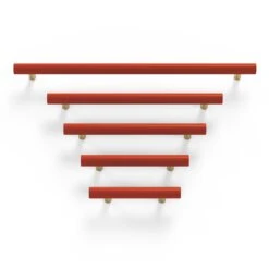 Color Swift Pull - Brass -Cozy Light World 11 swift pulls brass ridinghoodred