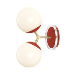 Color Visage Sconce 6" 36 Color Visage Sconce 6" -Cozy Light World 11 visage sconce brass ridinghoodred