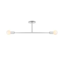 Color Pilot Flush Mount 29" -Cozy Light World 12 color pilot flush mount 29 chalk