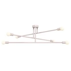 Color Commander Flush Mount 47" -Cozy Light World 12 commander flush mount 47 barely