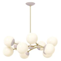Color Crown Chandelier 32" 38 Color Crown Chandelier 32" -Cozy Light World 12 crown chandelier 32 brass barely