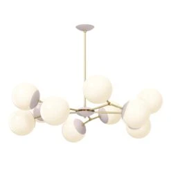 Color Crown Chandelier 46" 38 Color Crown Chandelier 46" -Cozy Light World 12 crown chandelier 46 brass barely