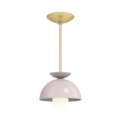 Color Echo Pendant 8" 35 Color Echo Pendant 8" -Cozy Light World 12 echo pendant 8 brass barely