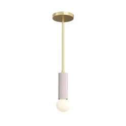 Color Eureka Pendant -Cozy Light World 12 eureka pendant brass barely