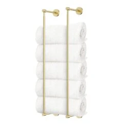 Color Head Towel Rack 24" 36 Color Head Towel Rack 24" -Cozy Light World 12 head towel rack 24 brass barely