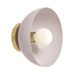 Color Hemi Sconce 10" 37 Color Hemi Sconce 10" -Cozy Light World 12 hemi sconce 10 brass barely