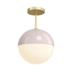 Color Lure Flush Mount 10" -Cozy Light World 12 lure flush mount 10 brass barely