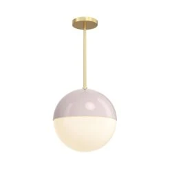 Color Lure Pendant 12" 37 Color Lure Pendant 12" -Cozy Light World 12 lure pendant 12 brass barely