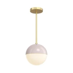 Color Lure Pendant 8" -Cozy Light World 12 lure pendant 8 brass barely