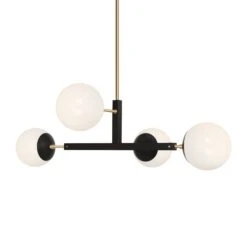 Color Status Chandelier 35" 37 Color Status Chandelier 35" -Cozy Light World 12 status chandelier brass black 1