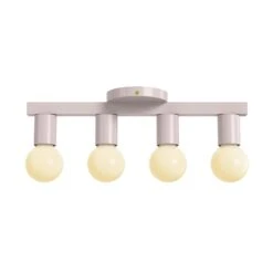 Color Vogue 4 Flush Mount 36 Color Vogue 4 Flush Mount -Cozy Light World 12 vogue 4 flush mount brass barely