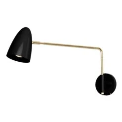 Color Boom Swing Arm Sconce - 17" Arm 38 Color Boom Swing Arm Sconce - 17" Arm -Cozy Light World 13 boom swing arm 17 brass black