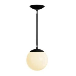 Cap Pendant 8" 12 Cap Pendant 8" -Cozy Light World 13 cap globe pendant 8 black black