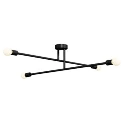 Color Captain Flush Mount 47" -Cozy Light World 13 captain flush mount 47 black