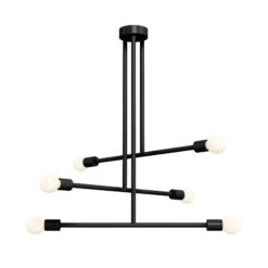 Color Commander Chandelier 29" 37 Color Commander Chandelier 29" -Cozy Light World 13 commander chandelier 29 black