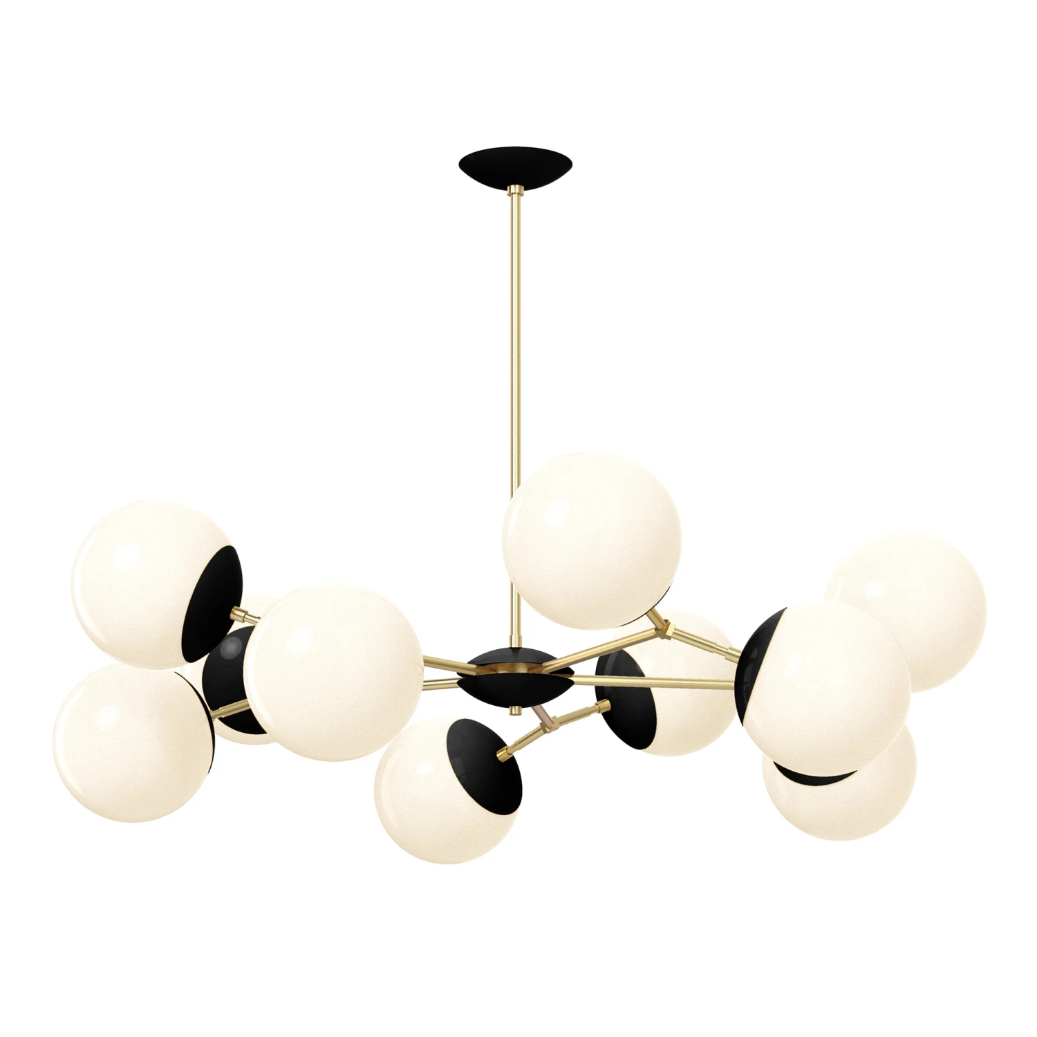 Color Crown Chandelier 46" 20 Color Crown Chandelier 46" - Image 20
