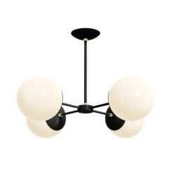 Color Big Orbi Chandelier -Cozy Light World 13 orbi big chandelier brass black
