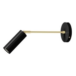 Color Reader Sconce - 10" Arm -Cozy Light World 13 reader sconce 10 brass black