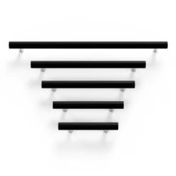 Color Swift Pull - Nickel 37 Color Swift Pull - Nickel -Cozy Light World 13 swift pulls nickel black