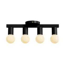 Color Vogue 4 Flush Mount 37 Color Vogue 4 Flush Mount -Cozy Light World 13 vogue 4 flush mount brass black