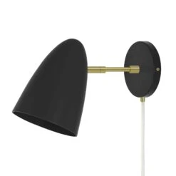 Color Boom Plug-In Sconce - 3" Arm -Cozy Light World 14 boom plugin sconce 3 brass black 34b432d1 bca3 46e4 ad0e b5fa321394cc