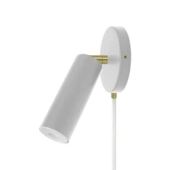 Color Reader Plug-In Sconce - No Arm -Cozy Light World 15 reader plugin sconce no arm brass chalk