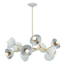 Color Alegria Chandelier 30" 30 Color Alegria Chandelier 30" -Cozy Light World 2 alegria chandelier brass chalk