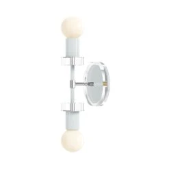 Color Bianca Sconce 12" 38 Color Bianca Sconce 12" -Cozy Light World 2 bianca sconce 12 nickel chalk