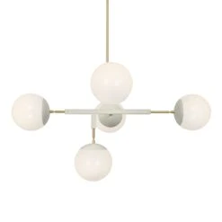 Color Big Prisma Chandelier 42" -Cozy Light World 2 big prisma chandelier brass bone 1