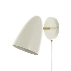Color Boom Plug-in Sconce - No Arm -Cozy Light World 2 boom plugin sconce norod brass bone