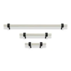 Color Caliber Pull - Black -Cozy Light World 2 caliber pull hardware black bone