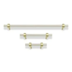 Color Caliber Pull - Brass 26 Color Caliber Pull - Brass -Cozy Light World 2 caliber pull hardware brass bone