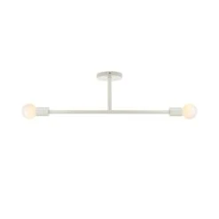 Color Pilot Flush Mount 29" -Cozy Light World 2 color pilot flush mount 29 bone 1