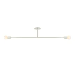 Color Pilot Flush Mount 47" 23 Color Pilot Flush Mount 47" -Cozy Light World 2 color pilot flush mount 47 bone