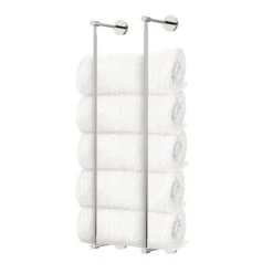 Color Head Towel Rack 24" 39 Color Head Towel Rack 24" -Cozy Light World 2 head towel rack 24 nickel chalk