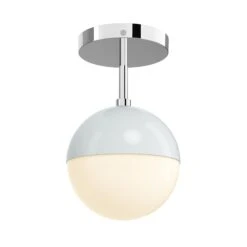 Color Lure Flush Mount 6" 38 Color Lure Flush Mount 6" -Cozy Light World 2 lure flush mount 6 nickel chalk