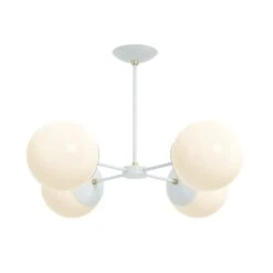 Color Big Orbi Chandelier -Cozy Light World 2 orbi big chandelier brass chalk