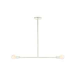 Color Pilot Pendant 29" -Cozy Light World 2 pilot pendant 29 bone