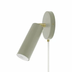 Color Reader Plug-In Sconce - No Arm -Cozy Light World 2 reader plugin sconce no arm brass spa