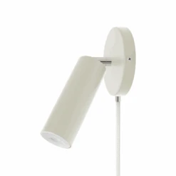 Color Reader Plug-In Sconce - No Arm -Cozy Light World 2 reader plugin sconce no arm nickel bone