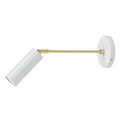 Color Reader Sconce - 10" Arm -Cozy Light World 2 reader sconce 10 brass chalk
