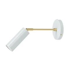Color Reader Sconce - 6" Arm 27 Color Reader Sconce - 6" Arm -Cozy Light World 2 reader sconce 6 brass chalk