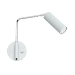 Color Reader Swing Arm Sconce - 9" Arm -Cozy Light World 2 reader swing arm 9 nickel chalk