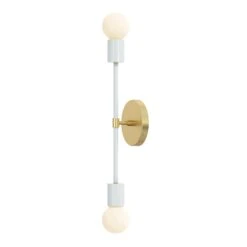 Color Scepter Sconce 18" -Cozy Light World 2 scepter sconce 18 brass chalk