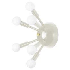 Color Sputnik Sconce -Cozy Light World 2 sputnik sconce brass bone
