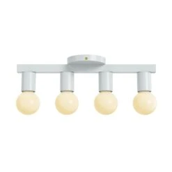 Color Vogue 4 Flush Mount 26 Color Vogue 4 Flush Mount -Cozy Light World 2 vogue 4 flush mount brass chalk
