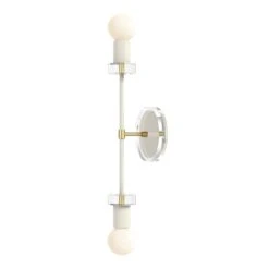 Color Bianca Sconce 20" 24 Color Bianca Sconce 20" -Cozy Light World 3 bianca sconce 20 brass bone